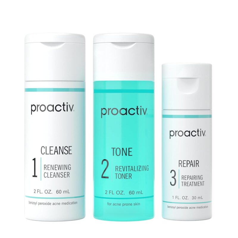 30 Days to Clear Skin: Proactiv 3 Step Acne Treatment Review