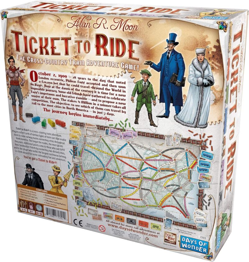 All Aboard: Exploring Ticket to Ride - The Ultimate Family Strategy Game!