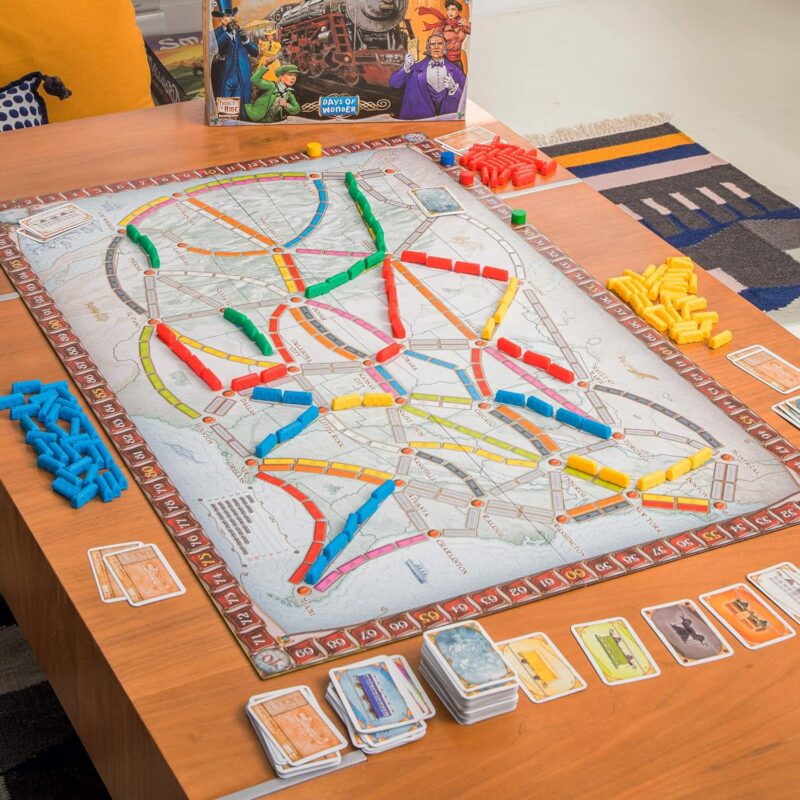 All Aboard: Exploring Ticket to Ride - The Ultimate Family Strategy Game!