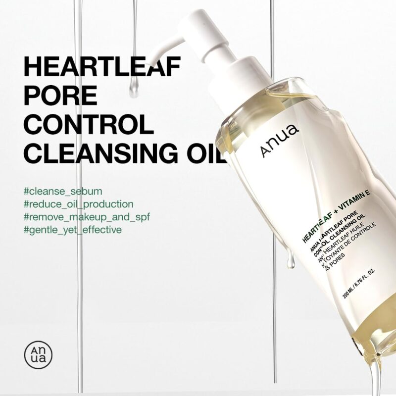 Anua Heartleaf Pore Control Cleansing Oil: A Must-Try for Flawless Skin!