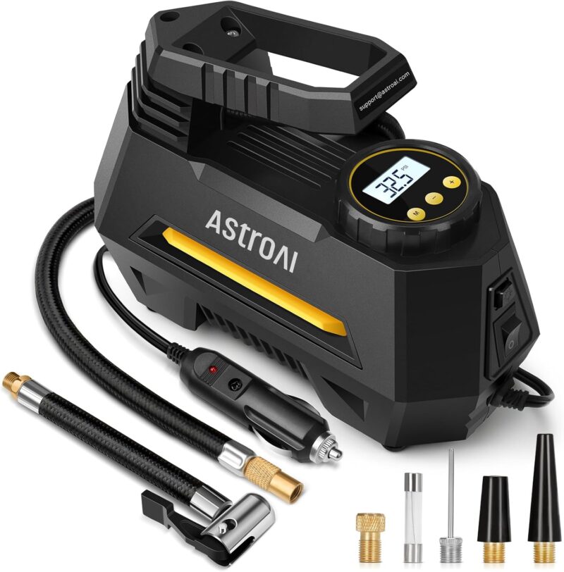 AstroAI Tire Inflator: The Ultimate Portable Pump for Every Driver!