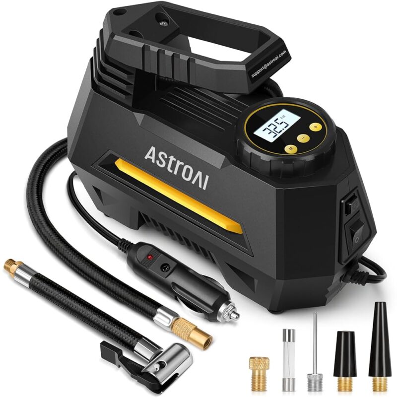 AstroAI Tire Inflator: The Ultimate Portable Pump for Every Driver!