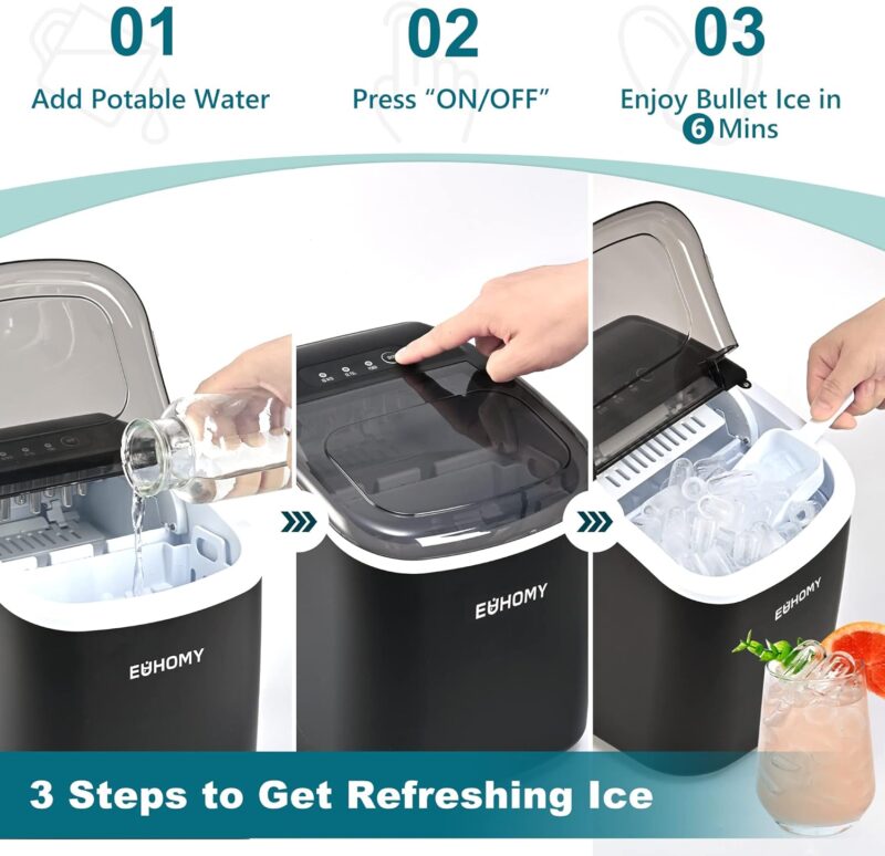 Chill Out: A Review of the EUHOMY Countertop Ice Maker