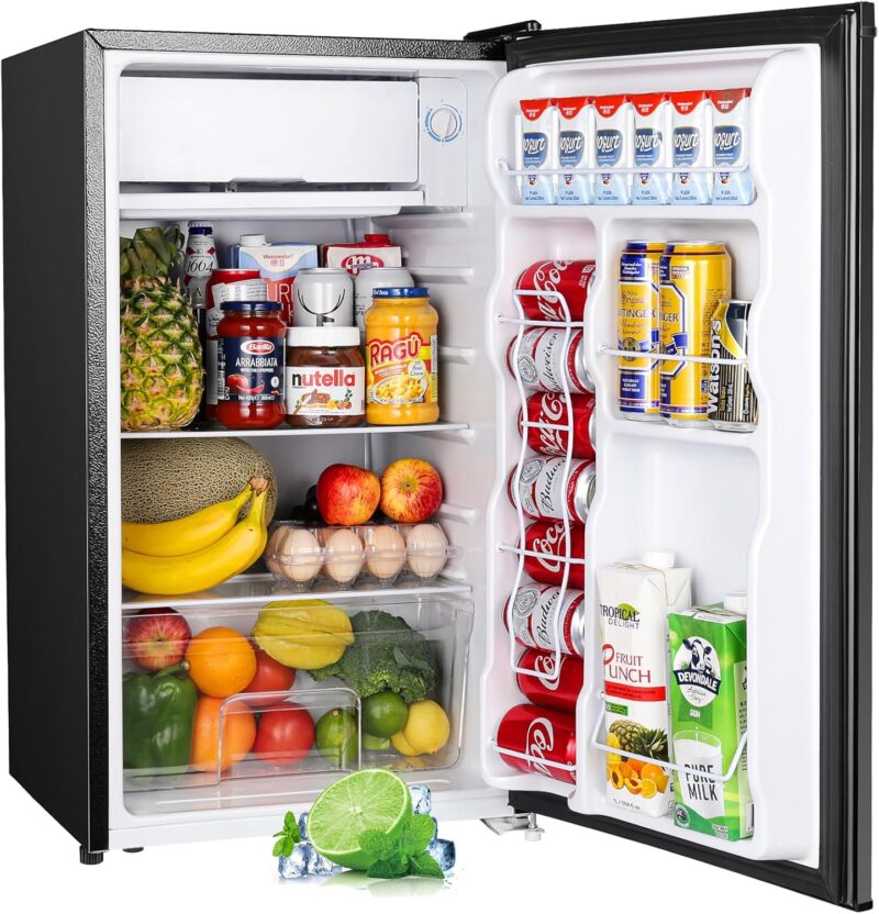 Compact Convenience: Upstreman 3.2 Cu.Ft Mini Fridge Review