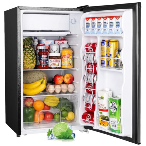 Compact Convenience: Upstreman 3.2 Cu.Ft Mini Fridge Review