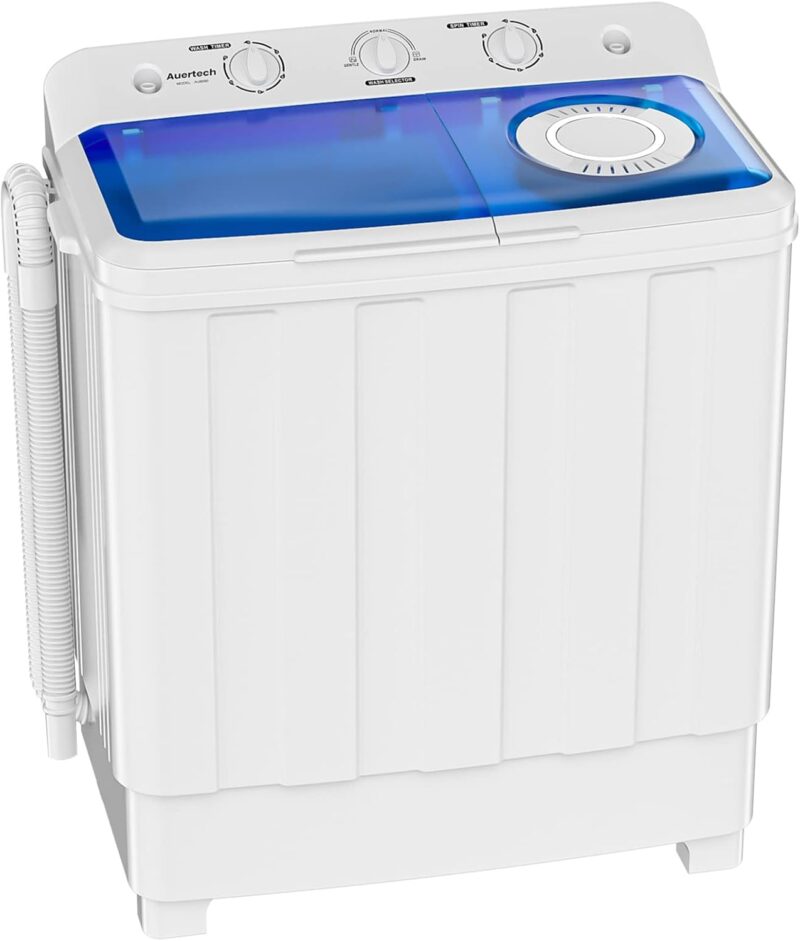 Compact Power: Review of the 28lbs Twin Tub Portable Washing Machine