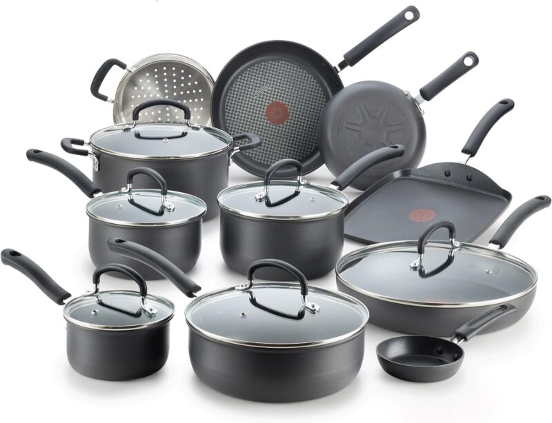 Cook Smart: T-Fal Ultimate 17-Piece Nonstick Cookware Set Review