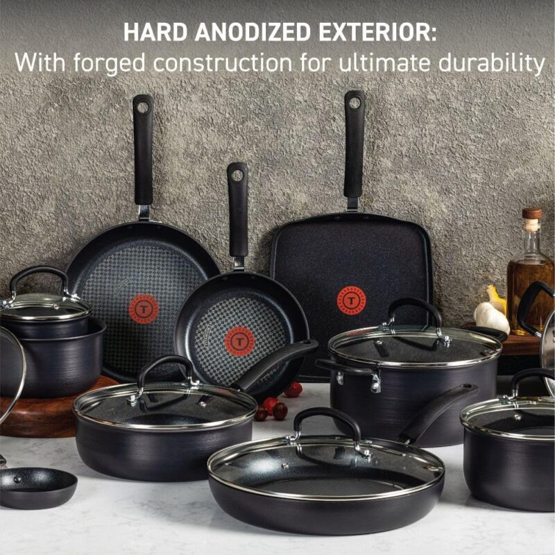 Cook Smart: T-Fal Ultimate 17-Piece Nonstick Cookware Set Review