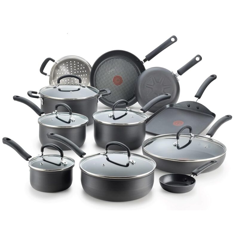 Cook Smart: T-Fal Ultimate 17-Piece Nonstick Cookware Set Review