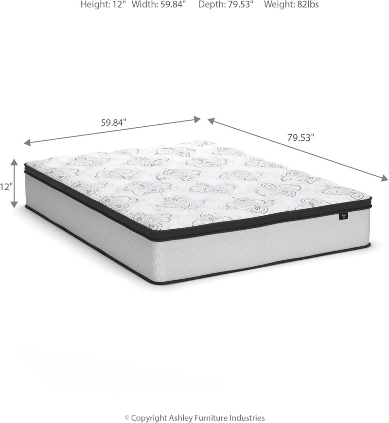 Cool Comfort: Review of the Signature Design by Ashley Queen Size Chime Hybrid Mattress