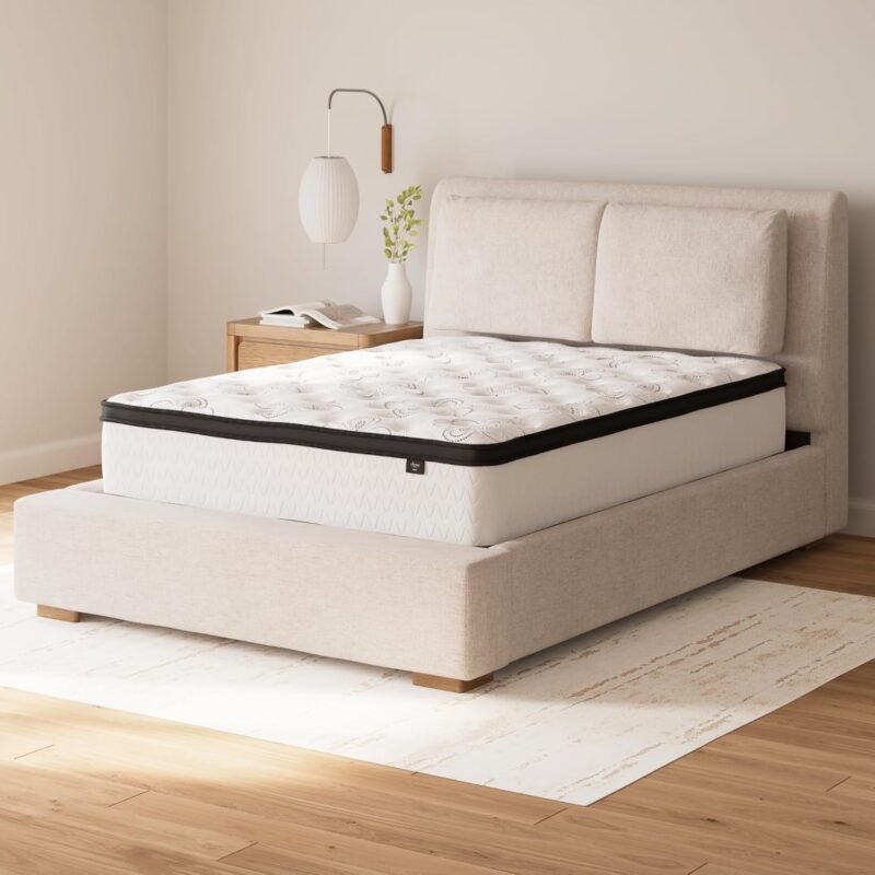 Cool Comfort: Review of the Signature Design by Ashley Queen Size Chime Hybrid Mattress