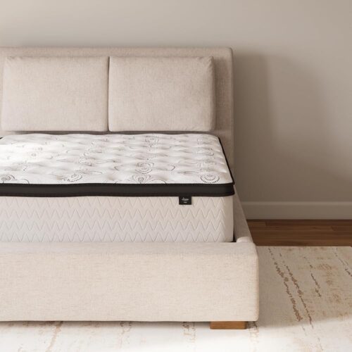 Cool Comfort: Review of the Signature Design by Ashley Queen Size Chime Hybrid Mattress