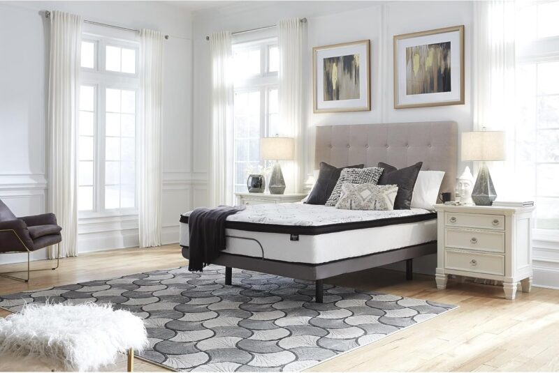 Cool Comfort: Review of the Signature Design by Ashley Queen Size Chime Hybrid Mattress