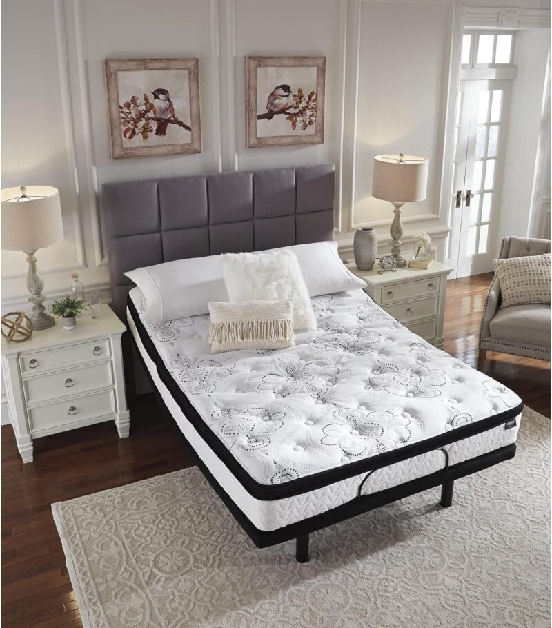 Cool Comfort: Review of the Signature Design by Ashley Queen Size Chime Hybrid Mattress