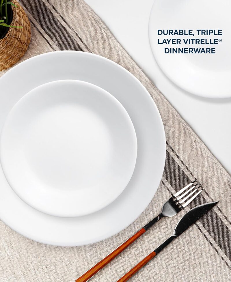 Corelle Vitrelle 18-Piece Dinnerware Set: Stylish and Durable Essentials