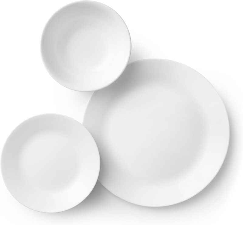 Corelle Vitrelle 18-Piece Dinnerware Set: Stylish and Durable Essentials