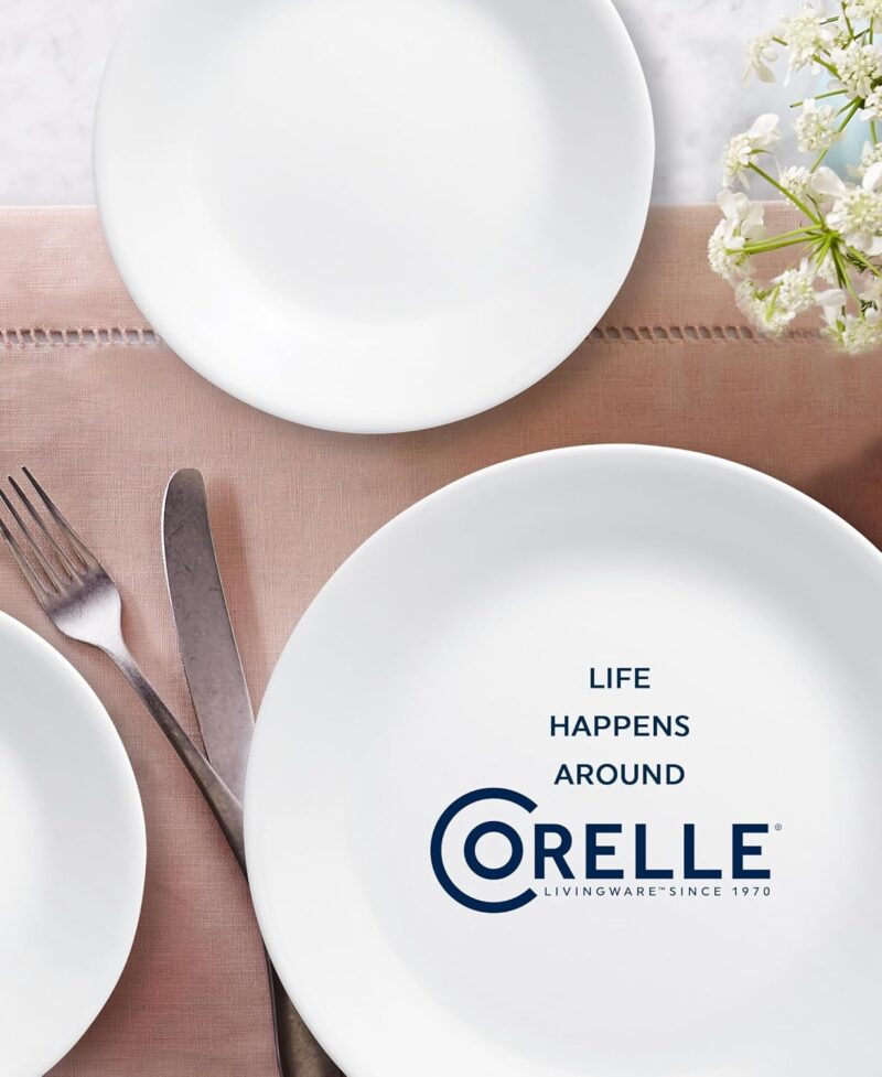 Corelle Vitrelle 18-Piece Dinnerware Set: Stylish and Durable Essentials