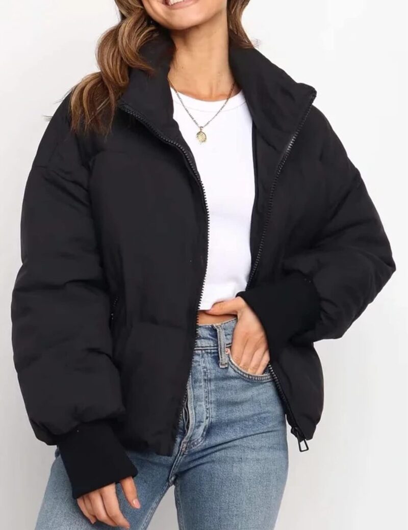 Cozy and Chic: Gihuo Women's Winter Cropped Puffer Jacket Review