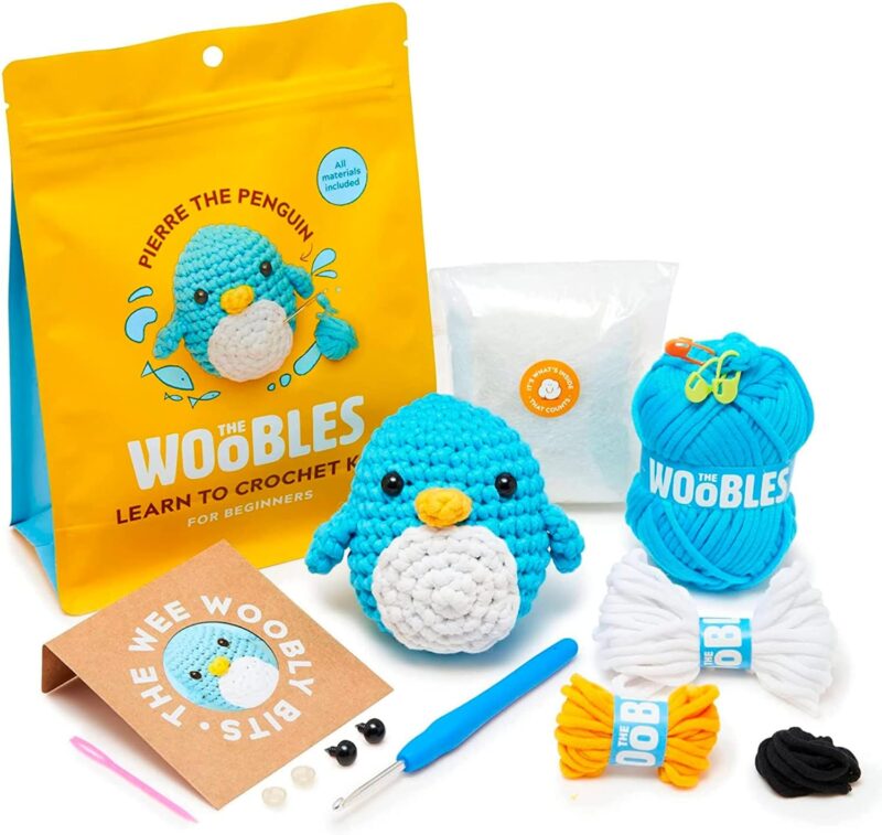 Crafting Fun: Review of The Woobles Crochet Kit - Pierre The Penguin!