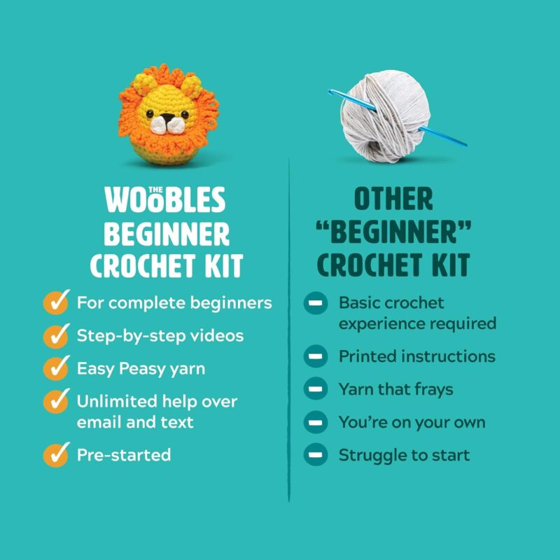 Crafting Fun: Review of The Woobles Crochet Kit - Pierre The Penguin!