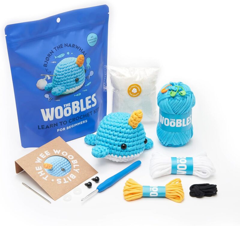 Crafting Fun: Review of The Woobles Crochet Kit - Pierre The Penguin!