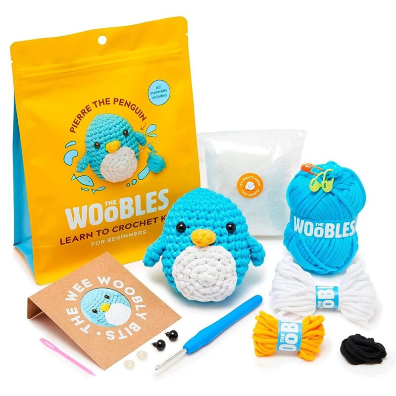 Crafting Fun: Review of The Woobles Crochet Kit - Pierre The Penguin!