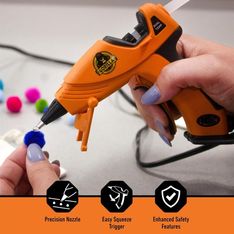 Crafting Made Easy: Gorilla Dual Temp Mini Hot Glue Gun Review