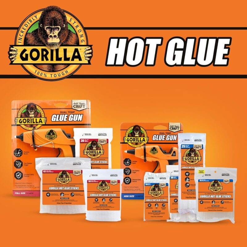 Crafting Made Easy: Gorilla Dual Temp Mini Hot Glue Gun Review