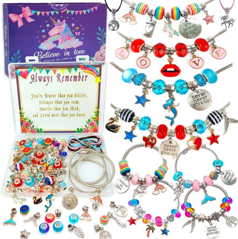 Creative Fun: Review of the Ultimate Charm Bracelet Making Kit for Girls!