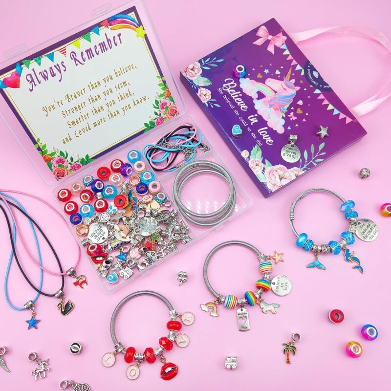 Creative Fun: Review of the Ultimate Charm Bracelet Making Kit for Girls!