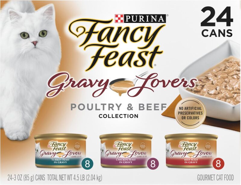 Delicious Delight: A Review of Purina Fancy Feast Gravy Lovers Variety Pack