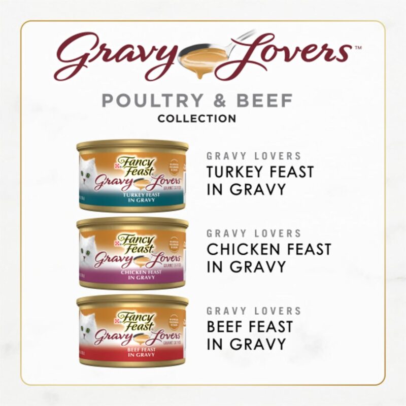 Delicious Delight: A Review of Purina Fancy Feast Gravy Lovers Variety Pack