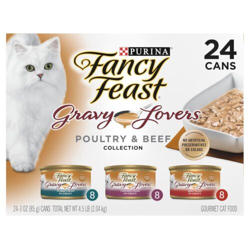 Delicious Delight: A Review of Purina Fancy Feast Gravy Lovers Variety Pack