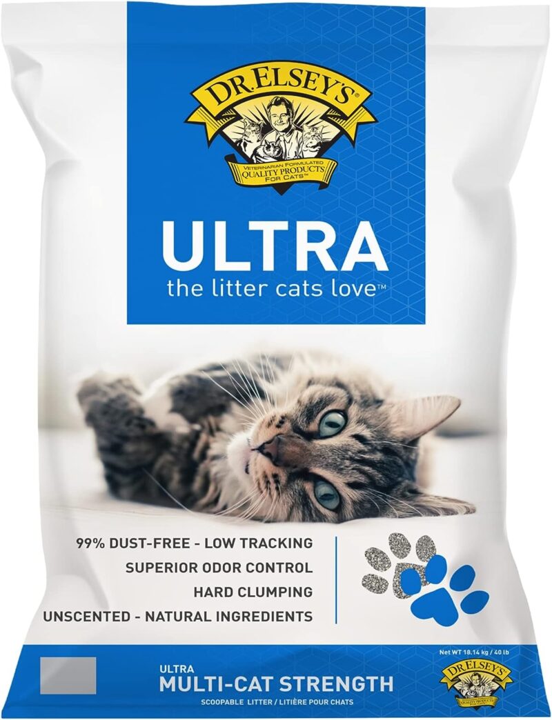 Dr. Elsey's Premium Unscented Cat Litter: A Game Changer for Multi-Cat Homes!