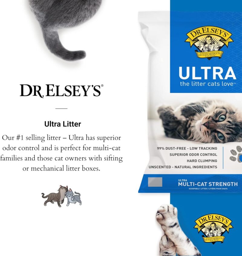 Dr. Elsey's Premium Unscented Cat Litter: A Game Changer for Multi-Cat Homes!