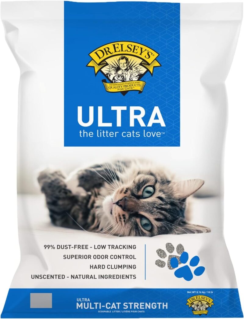 Dr. Elsey's Premium Unscented Cat Litter: A Game Changer for Multi-Cat Homes!