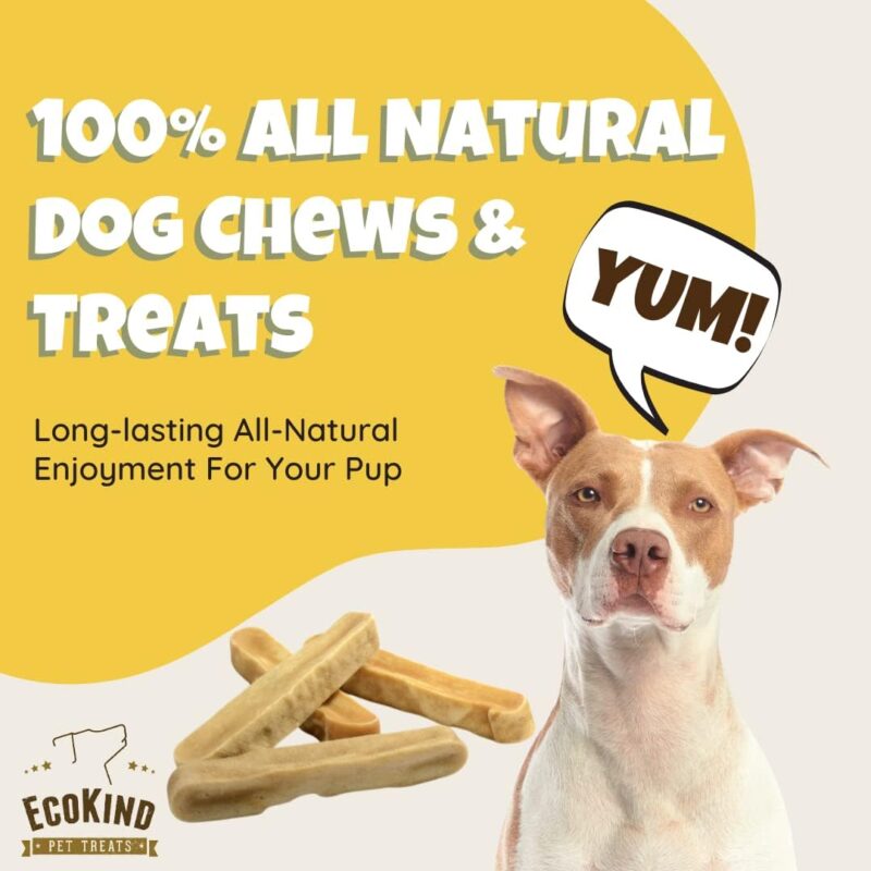 EcoKind Premium Yak Cheese Chews: The Ultimate Treat for Aggressive Chewers!