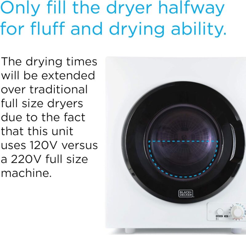 Efficient Drying in a Compact Size: BLACK+DECKER BCED37 Review