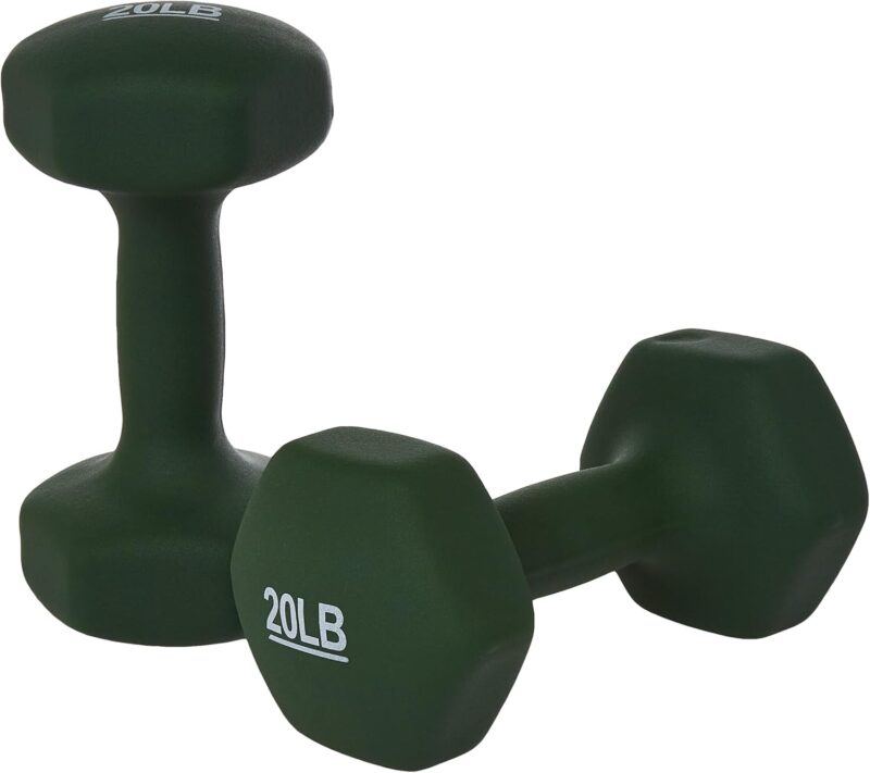 Efficient Workouts with Amazon Basics Neoprene Dumbbells