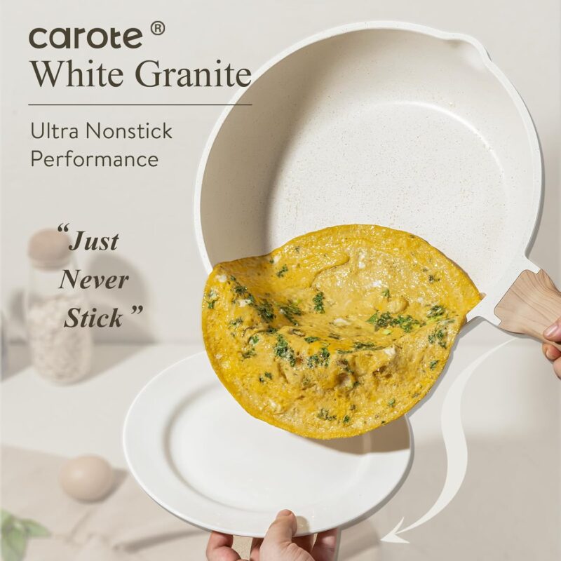 Effortless Cooking: A Review of CAROTE's 21-Piece Nonstick Cookware Set