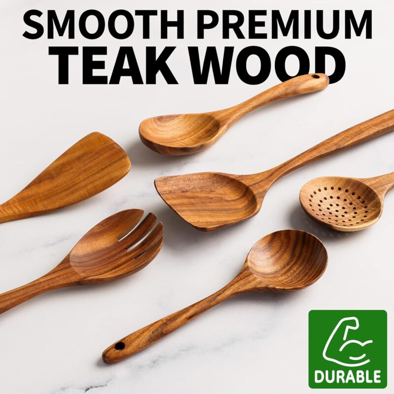 Effortless Cooking: A Review of Zulay Kitchen's 6-Piece Wooden Utensil Set