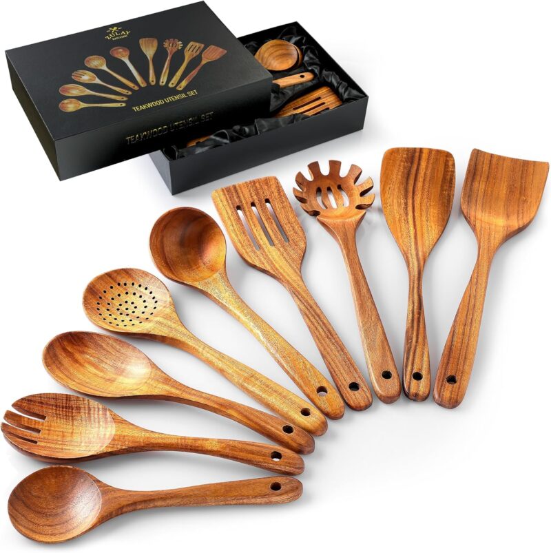 Effortless Cooking: A Review of Zulay Kitchen's 6-Piece Wooden Utensil Set