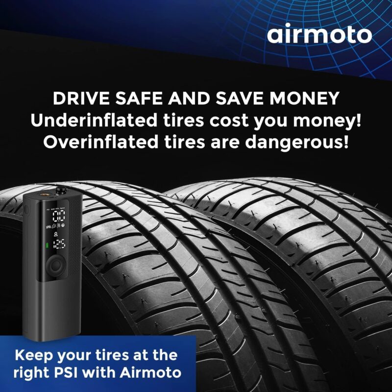 Effortless Inflation: Airmoto Tire Inflator Review