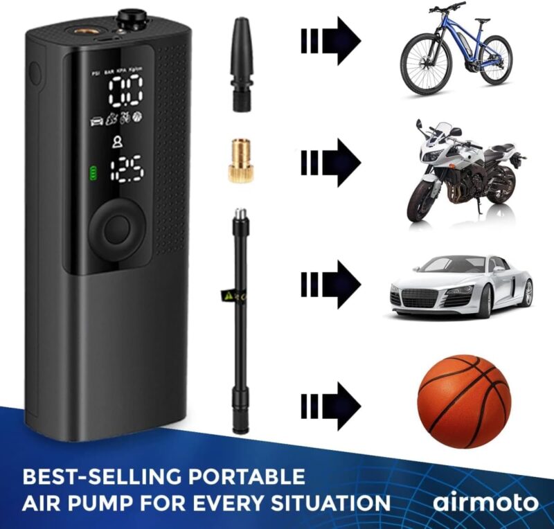 Effortless Inflation: Airmoto Tire Inflator Review