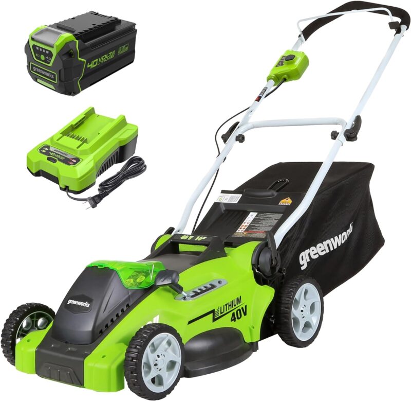 Effortless Lawn Care: Review of the Greenworks 40V 16" Cordless Mower