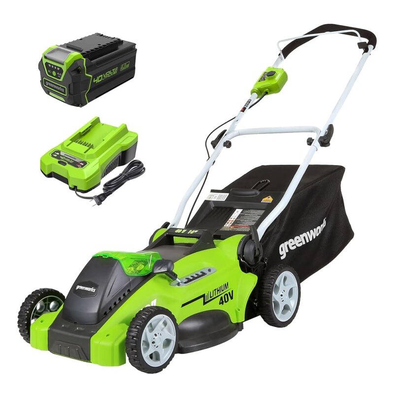 Effortless Lawn Care: Review of the Greenworks 40V 16" Cordless Mower