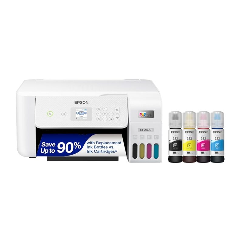 Effortless Printing: Epson EcoTank ET-2800 Review