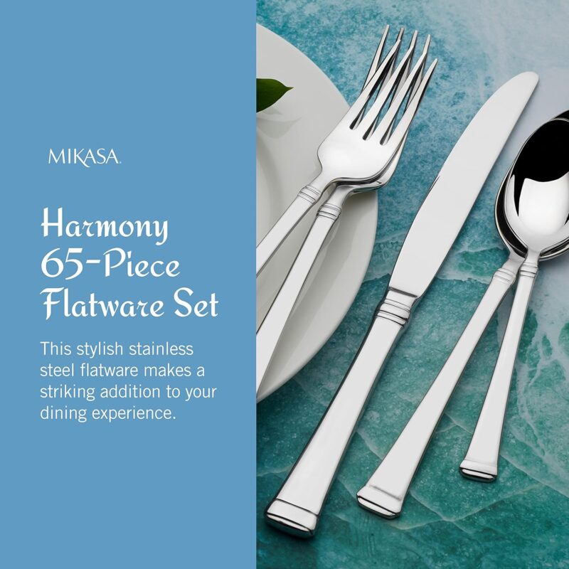 Elevate Your Dining: A Review of Mikasa's Harmony Flatware Set