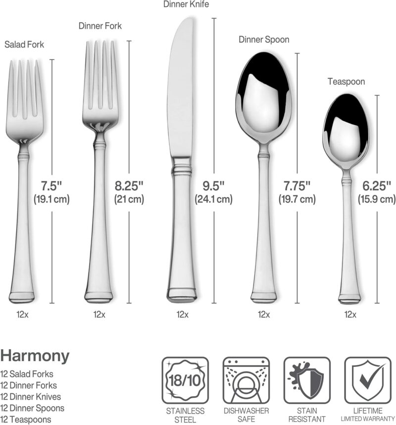 Elevate Your Dining: A Review of Mikasa's Harmony Flatware Set