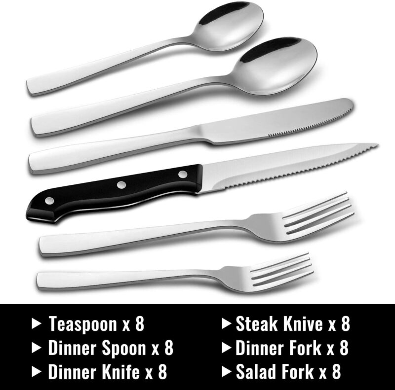 Elevate Your Dining Experience: HIWARE 48-Piece Silverware Set Review